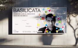 Banner affissione mostra Mauro Bubbico