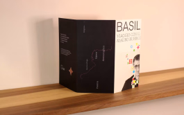 pieghevole invito mostra Mauro Bubbico