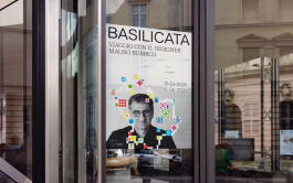 Poster affissione per la mostra di Mauro Bubbico