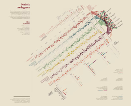 Dataviz realizzato dalla designer Giorgia Lupi 